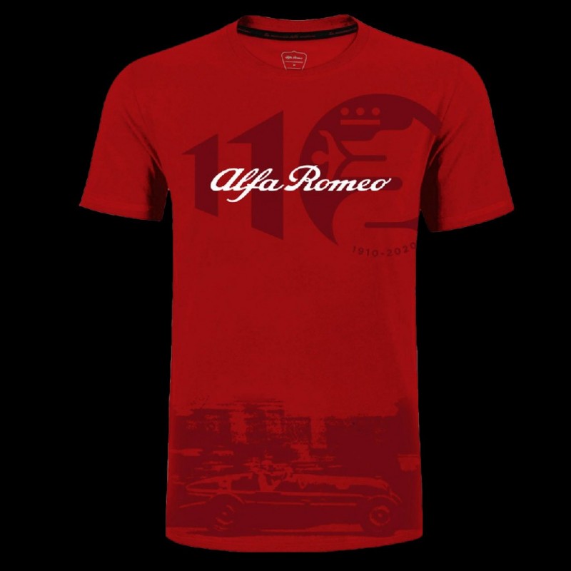 Alfa Romeo T-shirt 110 Years Red AR002-600 - men