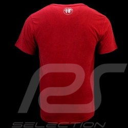 Alfa Romeo T-shirt 110 Jahre Rot AR002-600 - Herren