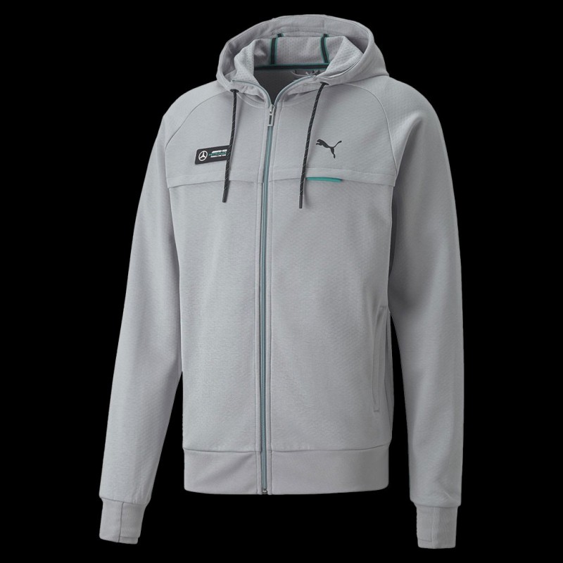 Mercedes AMG Petronas F1 Team Jacket Puma Grey 534906-02 - men