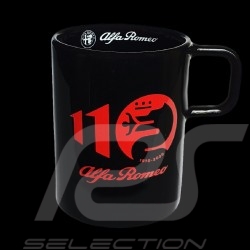 Tasse Alfa Romeo 110 Ans Mug Céramique Noir AR809-100