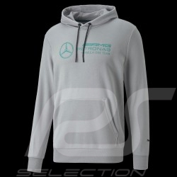 Sweatshirt Mercedes-AMG Petronas Hoodie F1 Puma Grau 535219-02 - herren