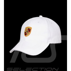 Porsche Cap crest emblem white Porsche WAP0800040C