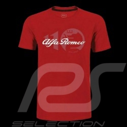 Alfa Romeo T-shirt 110 Years 1910-2020 Red / White AR000-600 - men