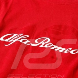 Alfa Romeo T-shirt 110 Jahre 1910-2020 Rot / weiß AR000-600 - Herren