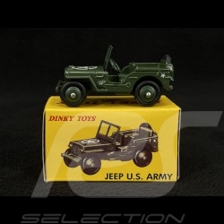 Jeep Willys U.S. Army Khakigrün 1/48 Norev Dinky Toys 153A