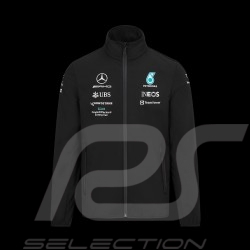 Mercedes-AMG Jacket Petronas F1 Team Hamilton Russell Softshell Formula 1 black 701219233-001