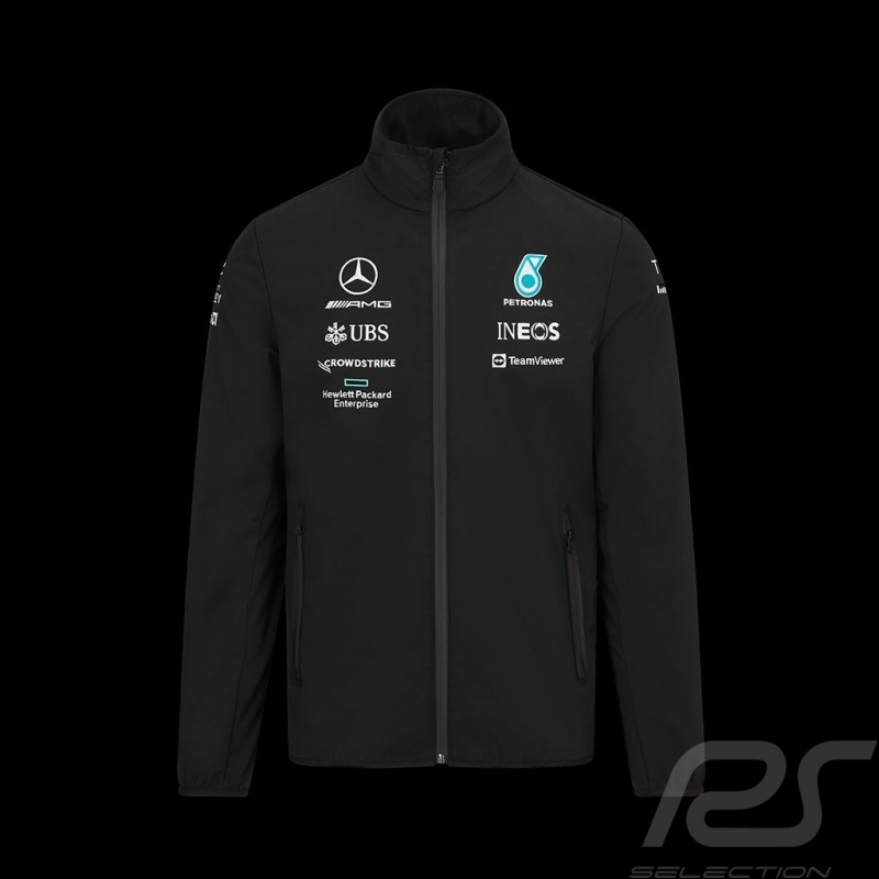 Mercedes-AMG Jacke Petronas F1 Team Hamilton Russell Softshell Formel 1 Schwarz 701219233-001
