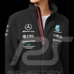 Veste Mercedes-AMG Petronas F1 Team Hamilton Russell Softshell Formule 1 noir 701219233-001