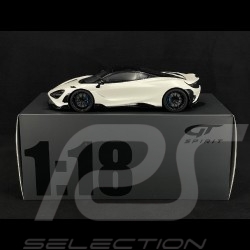 McLaren 765 LT 2020 Blanc Silice 1/18 GT Spirit GT861