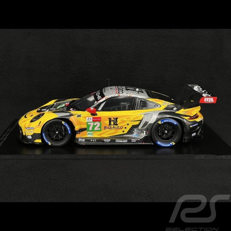 Porsche 911 RSR-19 Type 991 n° 72 Hyperpole LMGTE Pro 24h Le Mans 2021 1/18 Spark 18S699