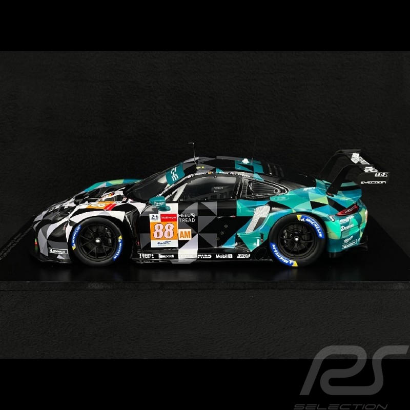 Porsche 911 RSR-19 Type 991 n° 88 Hyperpole LMGTE Am 24h Le Mans 2021 1/18 Spark 18S704