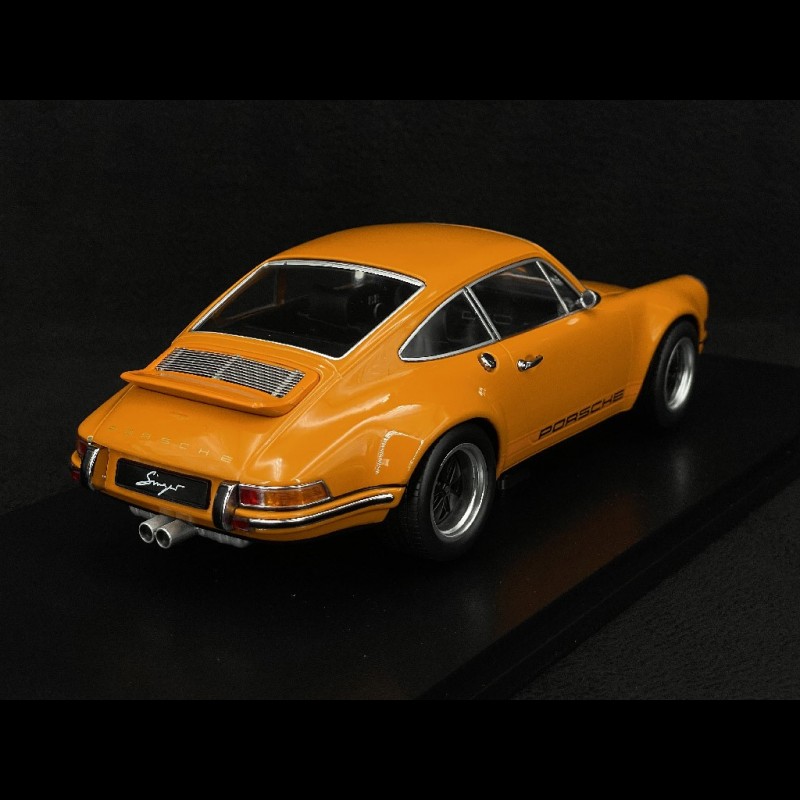 Singer Porsche 911 Coupe 2014 Orange 1/18 KK Scale KKDC180443