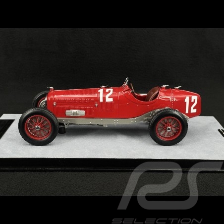 Tazio Nuvolari Alfa Romeo P3 Tipo B n° 12 Vainqueur GP France 1932 1/18 Tecnomodel TM18-266D