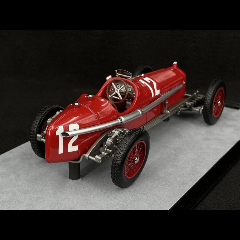 Tecnomodel Mythos 1/18 Alfa Romeo P3 Tipo B, Vainqueur GP Italie 1932, Résine