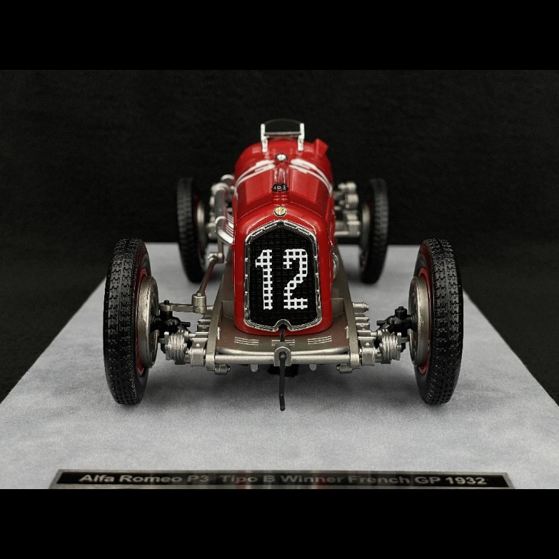 Tazio Nuvolari Alfa Romeo P3 Tipo B n° 12 Winner GP France 1932 1