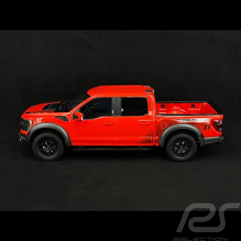 Ford F-150 Raptor 2022 Kode Orange 1/18 GT Spirit GT377