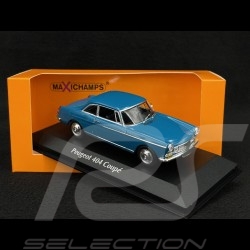 Peugeot 404 Coupe 1962 Bleu Pavone 1/43 Minichamps 940112921