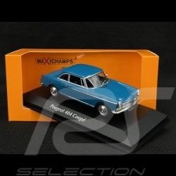 Peugeot 404 Coupe 1962 Blue Pavone 1/43 Minichamps 940112921