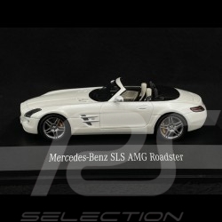 Mercedes-Benz SLS AMG Roadster 2012 Blanc Mystique 1/43 Spark B66960159