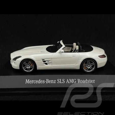 Mercedes-Benz SLS AMG Roadster 2012 Blanc Mystique 1/43 Spark B66960159