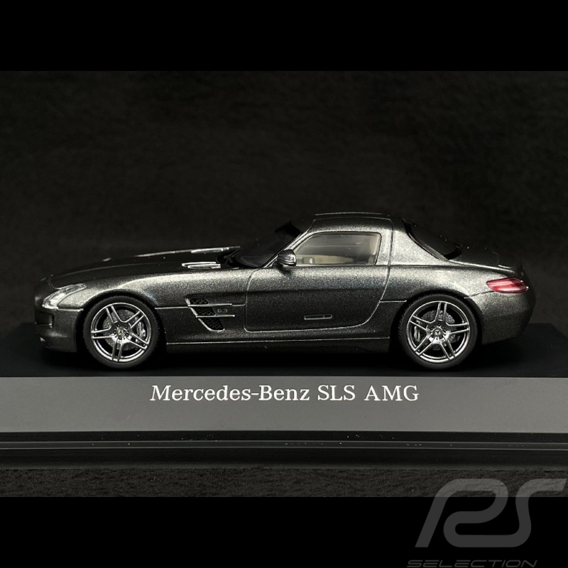 Mercedes-Benz SLS AMG Coupe 2009 Gris Imola 1/43 Schuco B66960027