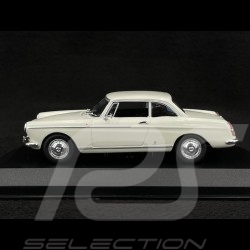 Peugeot 404 Coupe 1962 Blanc Ivoire 1/43 Minichamps 940112920