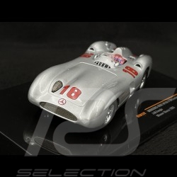 Juan Manuel Fangio Mercedes W196 R Streamliner F1 n° 18 Winner GP Monza 1955 1/43 Ixo Models GTM122