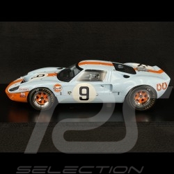 Ford GT40 Gulf n° 9 Sieger 24h Le Mans 1968 1/18 Spark 18LM68