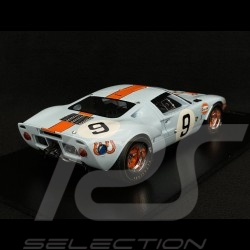 Ford GT40 Gulf n° 9 Vainqueur 24h Le Mans 1968 1/18 Spark 18LM68