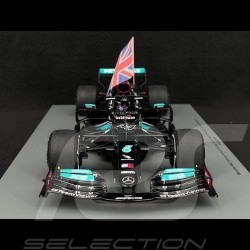 Lewis Hamilton Mercedes-AMG F1 W12 n° 44 Sieger GP Great Britain 2021 1/18 Spark 18S599