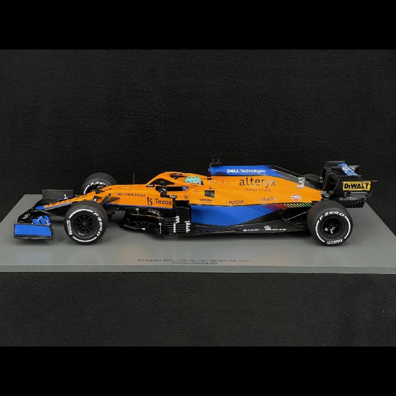 くつろぎカフェタイム スパーク1/18 MCL35M イタリアGP2021 WINNER D