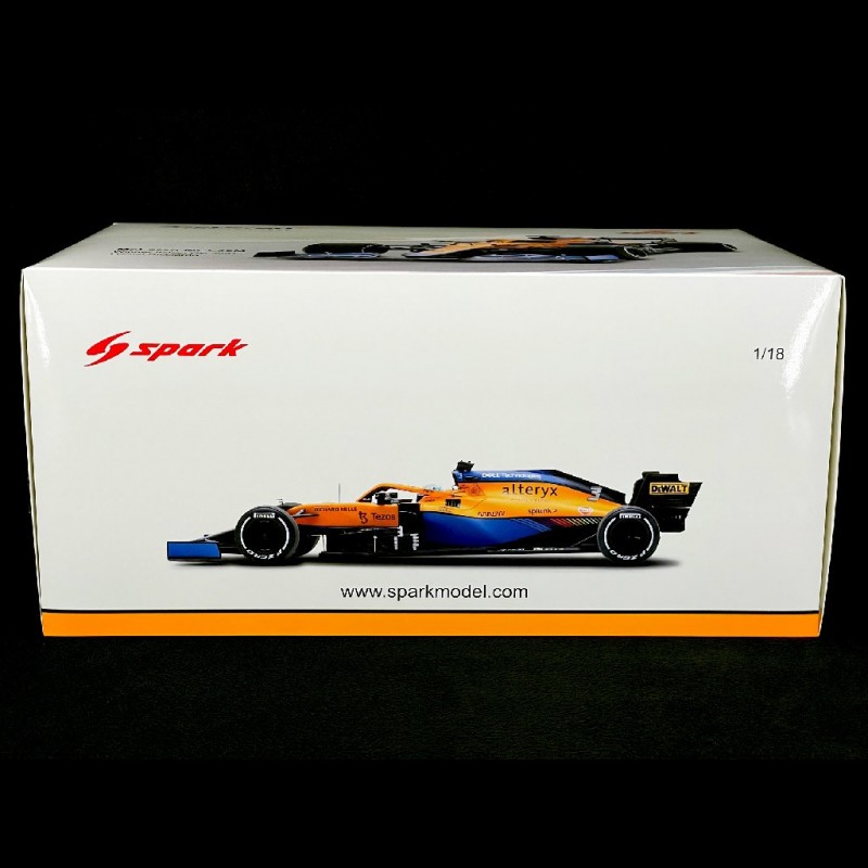 1/18 SPARK F1 - McLaren MCL35M - Daniel Ricciardo - Vainqueur GP d