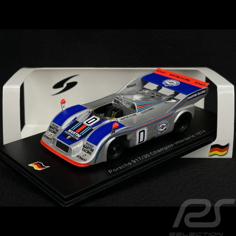 Porsche 917/30 n° 0 Vainqueur Interserie 1974 1/43 Spark SG672