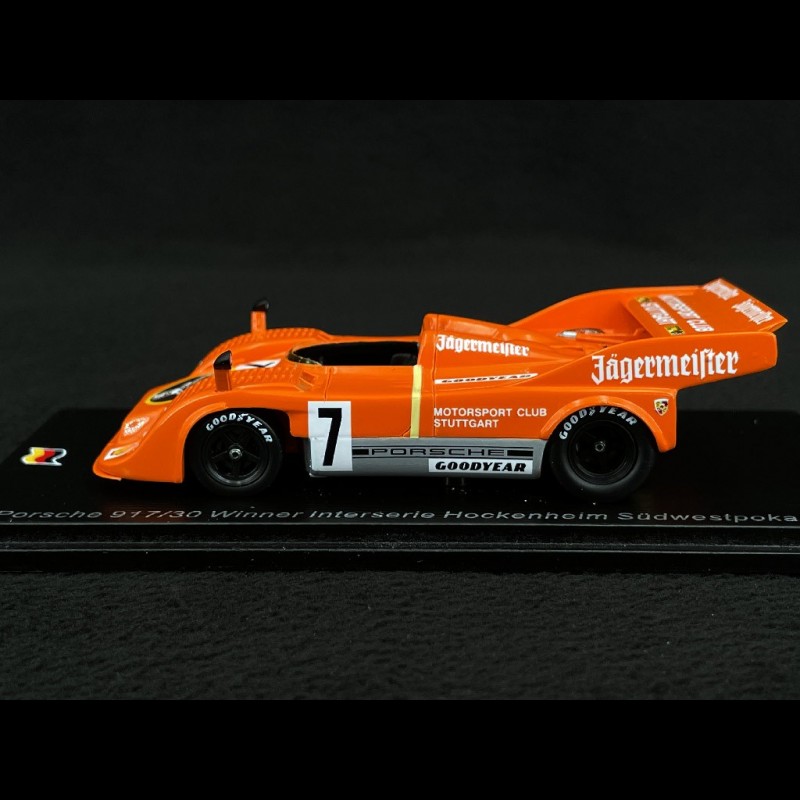 Porsche 917/30 n° 7 Jägermeister Winner Interserie Hockenheim 1973