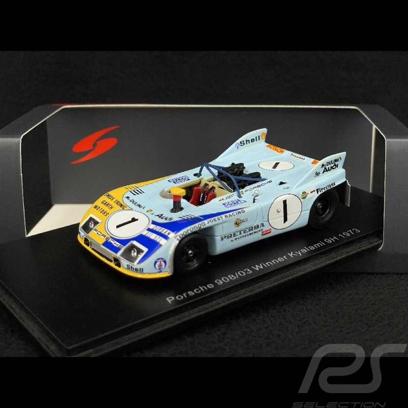 Porsche 908/3 n° 1 Vainqueur 9h Kyalami 1973 1/43 Spark S2339