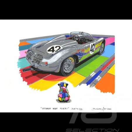 Porsche 718 RSK Gris Bull...