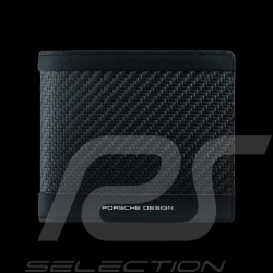 Geldbörse Porsche Design Kartenhalter Kohlenstoff / Leder Schwarz Carbon Billfold 10 4056487000794