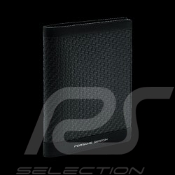 Etui pour passeport Porsche Design Carbone / Cuir Noir Carbon Passport Holder 4056487001364
