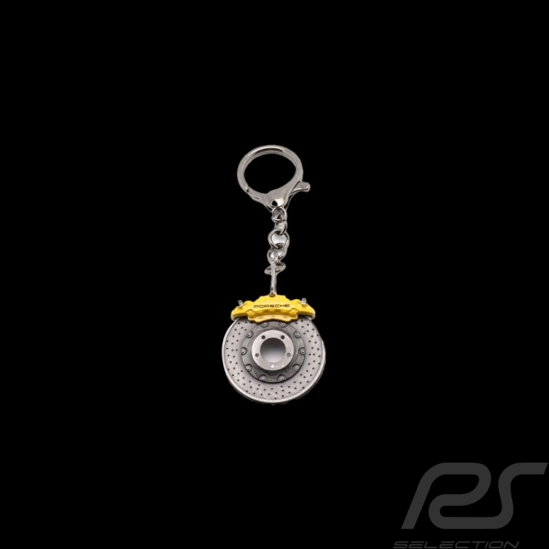 Porte-clés Porsche disque de frein jaune WAP0503700PSAB