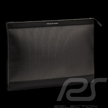 Exklusiv Porsche Design Rucksack Kohlenstoff / Leder Schwarz Carbon Notebook Sleeve 4056487017709