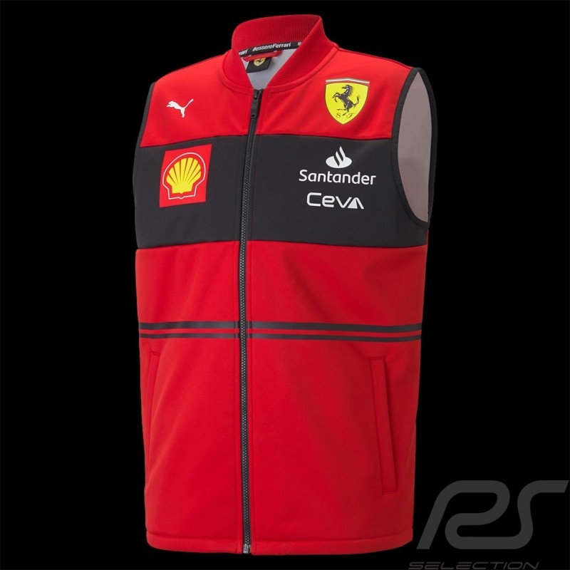 Ferrari Jacke Armellos Puma Leclerc Sainz F1 Rot / Schwarz 701219146-001 - herren