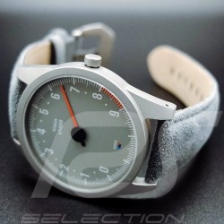 Tachometer Uhr BMW M3 CSL E46 Einhand 8000 rpm Grau / Graues Armband