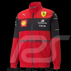 Weave apology harassment Ferrari Jacket Puma Leclerc Sainz F1 Red / Black 701219168-001 - men