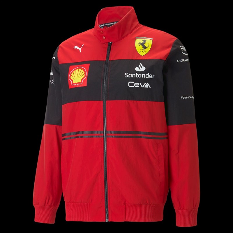 Ferrari Jacket Puma Leclerc Sainz F1 Red / Black 701219168-001 - men