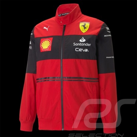 Ferrari Jacket Puma Leclerc Sainz F1 Red / Black 701219168-001 - men