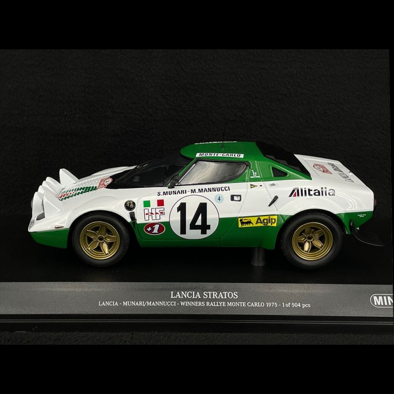 Lancia Stratos n° 14 Winner Rallye Monte Carlo 1975 1/18 Minichamps  155751714