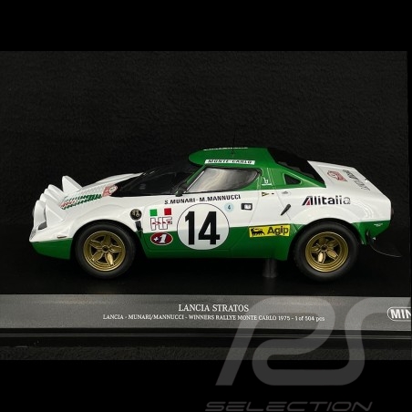 Lancia Stratos n° 14 Vainqueur Rallye Monte Carlo 1975 1/18 Minichamps 155751714