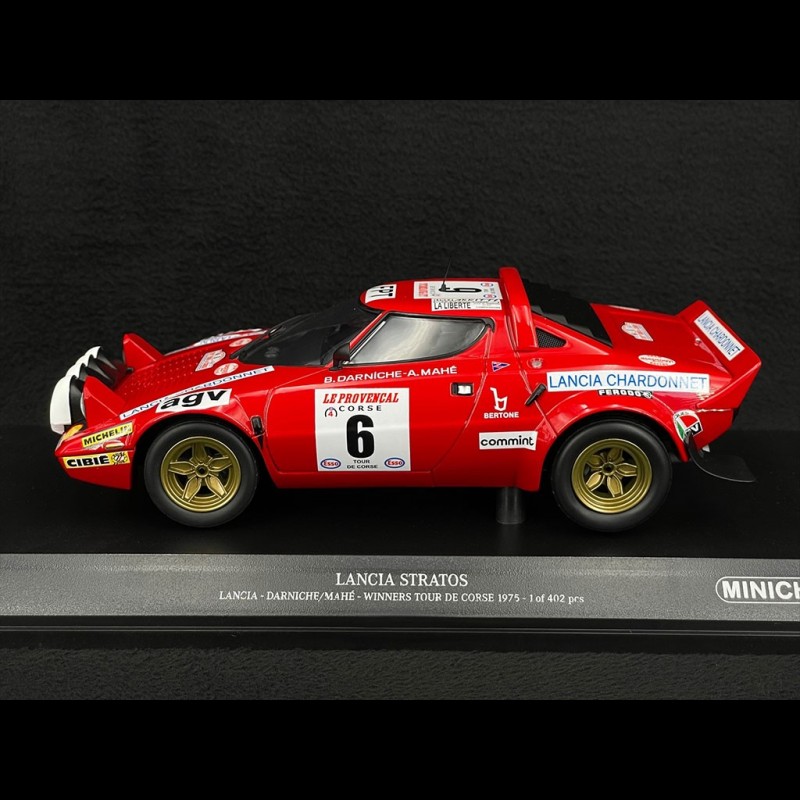 Lancia Stratos 1/18 Sunstar - Darniche Tour De Corse 1975 - Sans Boîte