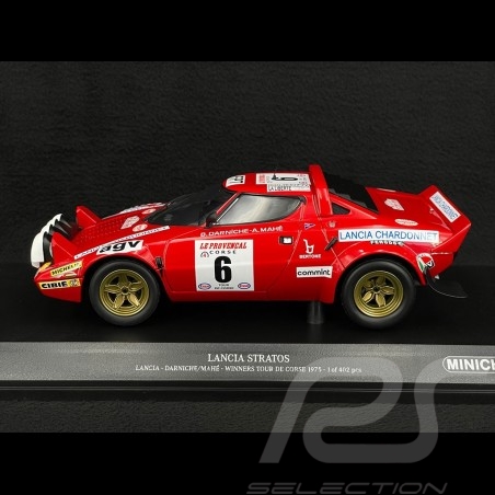 Lancia Stratos n° 6 Vainqueur Tour de Corse 1975 1/18 Minichamps 155751706