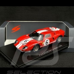 Ford GT40 n° 6 24h Le Mans 1965 1/43 Spark S4535